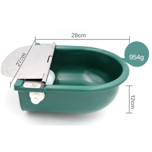 Horse Water Trough Automatic Float Bowl With Drain Hole Design - Image 6