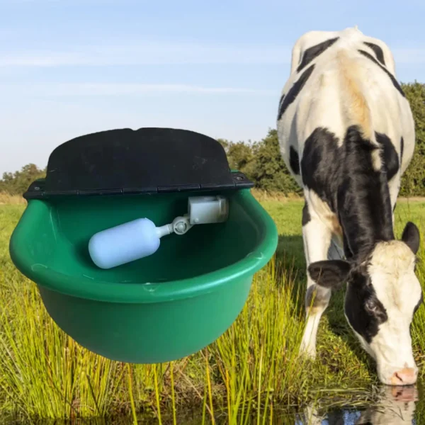 Horse Water Trough Automatic Float Bowl Feeder For Cattle Sheep Dogs - Image 2