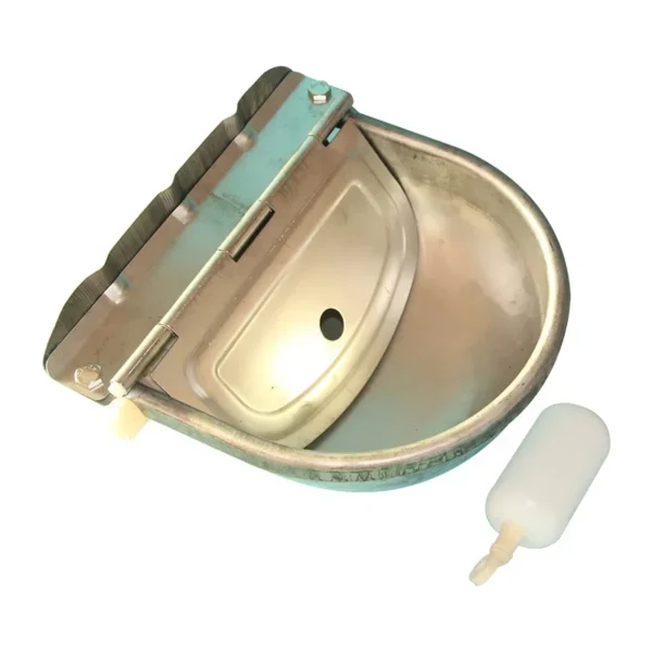 Horse Water Trough Stainless Steel Automatic Durable Cattle Drinker Bowl - Image 6