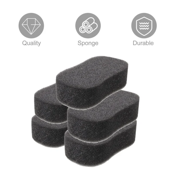 5 Pcs Sponge Scrubber Set: Essential Horse Grooming Kit Supplies - Image 2
