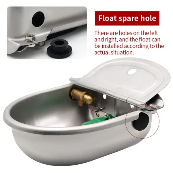 Horse Water Trough Automatic Drinking Bowl With Copper Valve - Image 5