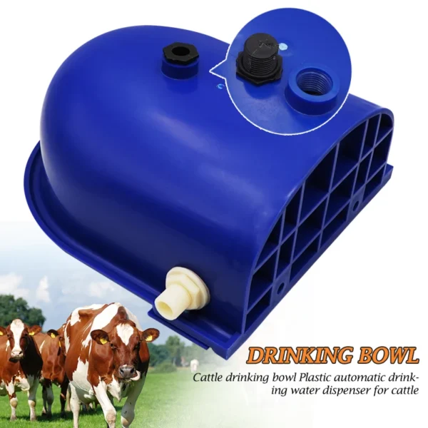 Horse Water Trough Automatic Bowl With Float Valve For Livestock - Image 4