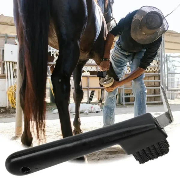 Complete Horse Grooming Kit: Hoof Pick Brush and Grooming Tools - Image 3