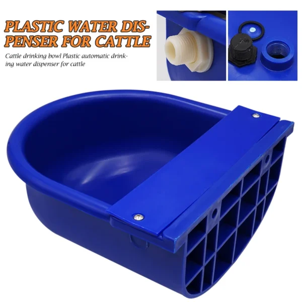 Horse Water Trough Automatic Bowl With Float Valve For Livestock - Image 3
