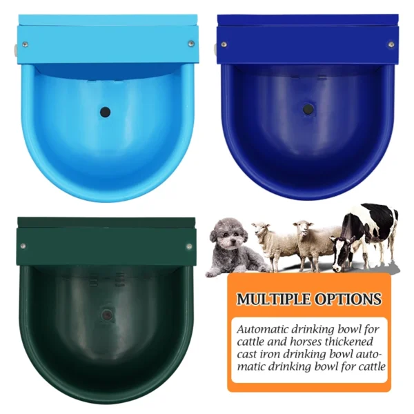 Horse Water Trough Automatic Bowl With Float Valve For Livestock - Image 5