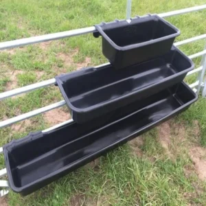 Horse Water Trough Hook Over Feeder Bucket For Cattle And Goats