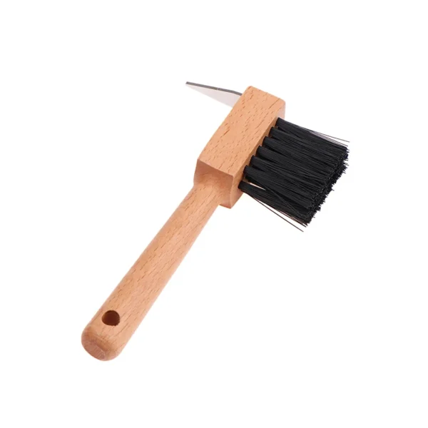 Horse Grooming Kit: Rubber Hoof Pick Brush with Soft Handle. - Image 3