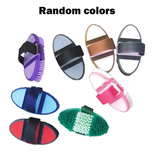 Horse Grooming Kit: Flexible and Bendable Cleaning Brush for Horse Care. - Image 3