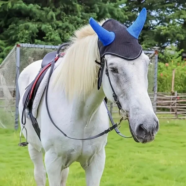Breathable Mesh Horse Ear Muffs: Essential Horse Grooming Kit Accessory - Image 6