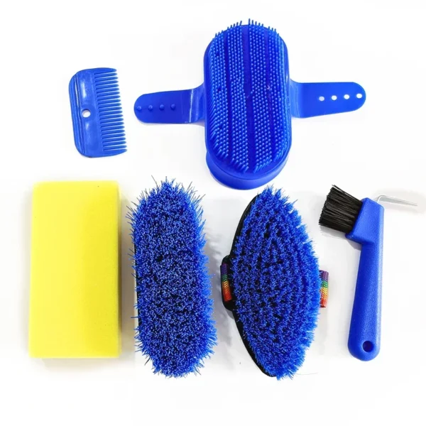 Horse Grooming Kit: 6-Piece Dusting Brush - Image 9