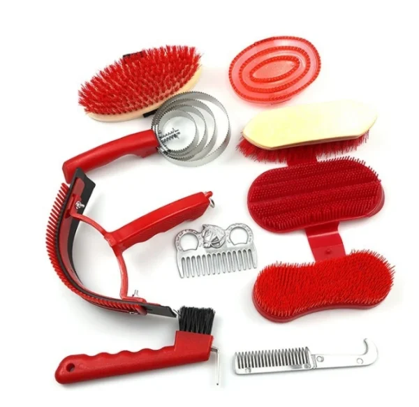 Horse Grooming Kit: Custom Logo Equestrian Supplies Set. - Image 3