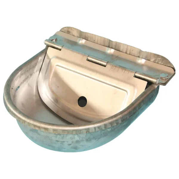 Horse Water Trough Stainless Steel Automatic Durable Cattle Drinker Bowl - Image 3
