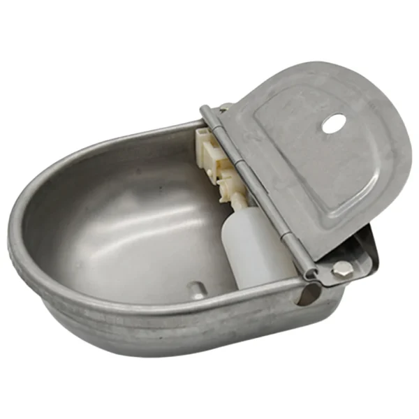 Horse Water Trough: Stainless Steel Automatic Bowl. - Image 2