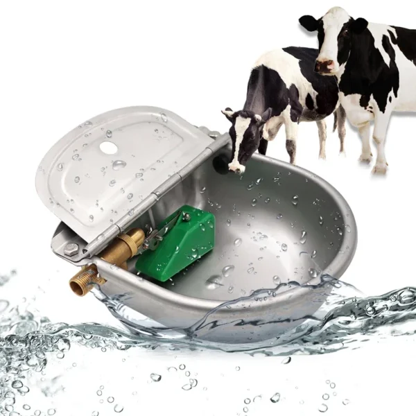 Horse Water Trough Automatic Drinking Bowl With Copper Valve