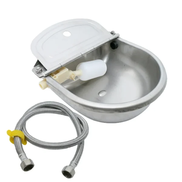 Horse Water Trough: Automatic Feeder Bowl.