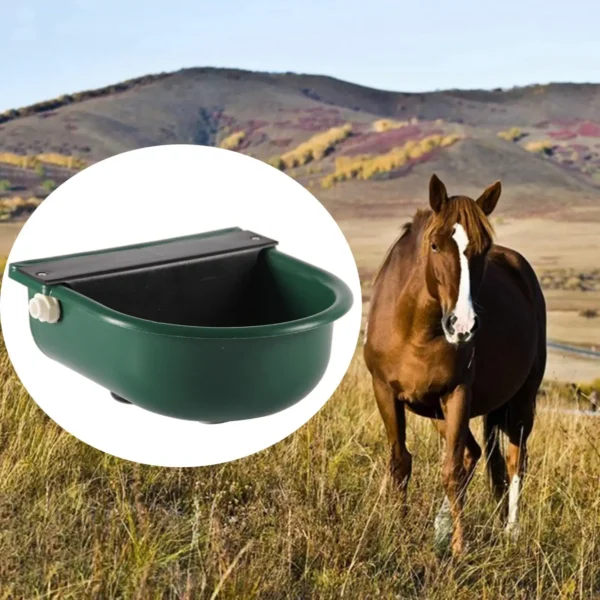Horse Water Trough Automatic Waterer Bowl For Horse, Goat, And Dog - Image 2