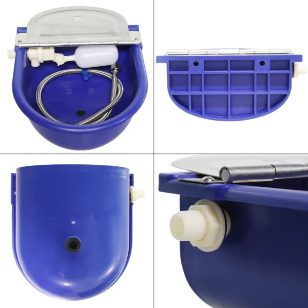 Dark Blue Automatic Waterer for Dogs, Cattle, Pigs, and Livestock - Image 4