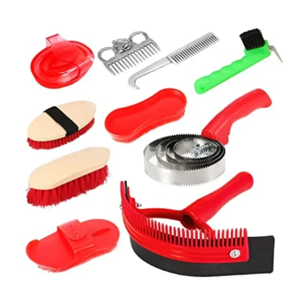 Horse Grooming Kit: Cleaning Tool Set