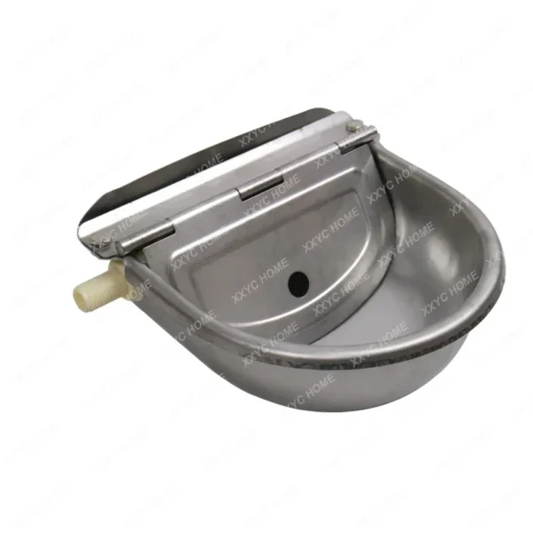 Horse Water Trough 304 Stainless Steel Automatic Bowl For Cattle - Image 4