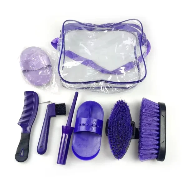 Comfort 8-Piece Big Size Horse Grooming Kit with Essential Tools